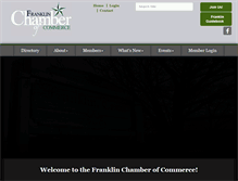 Tablet Screenshot of franklintexas.org